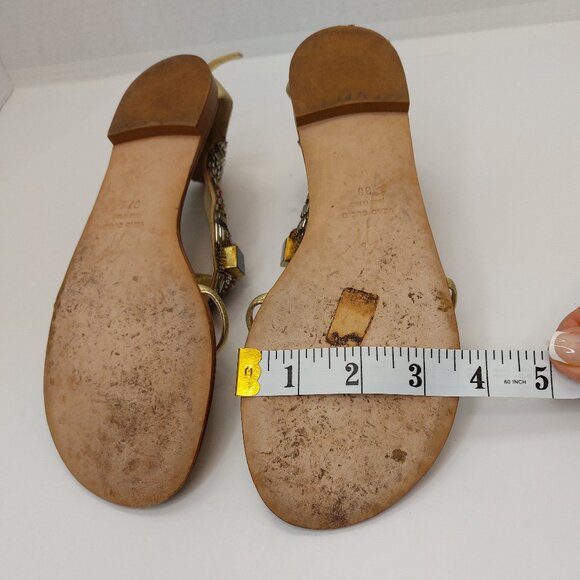 Giuseppe Zanotti Rhinestone Crystal Sandals Women's Size EU 37.5 & 38 - Picture 11 of 12